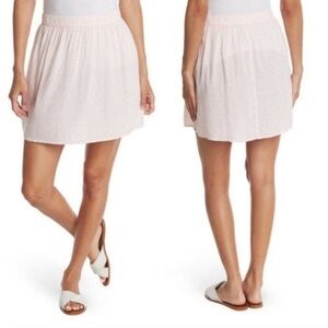 NWT Abound Pink Animal Print Skirt